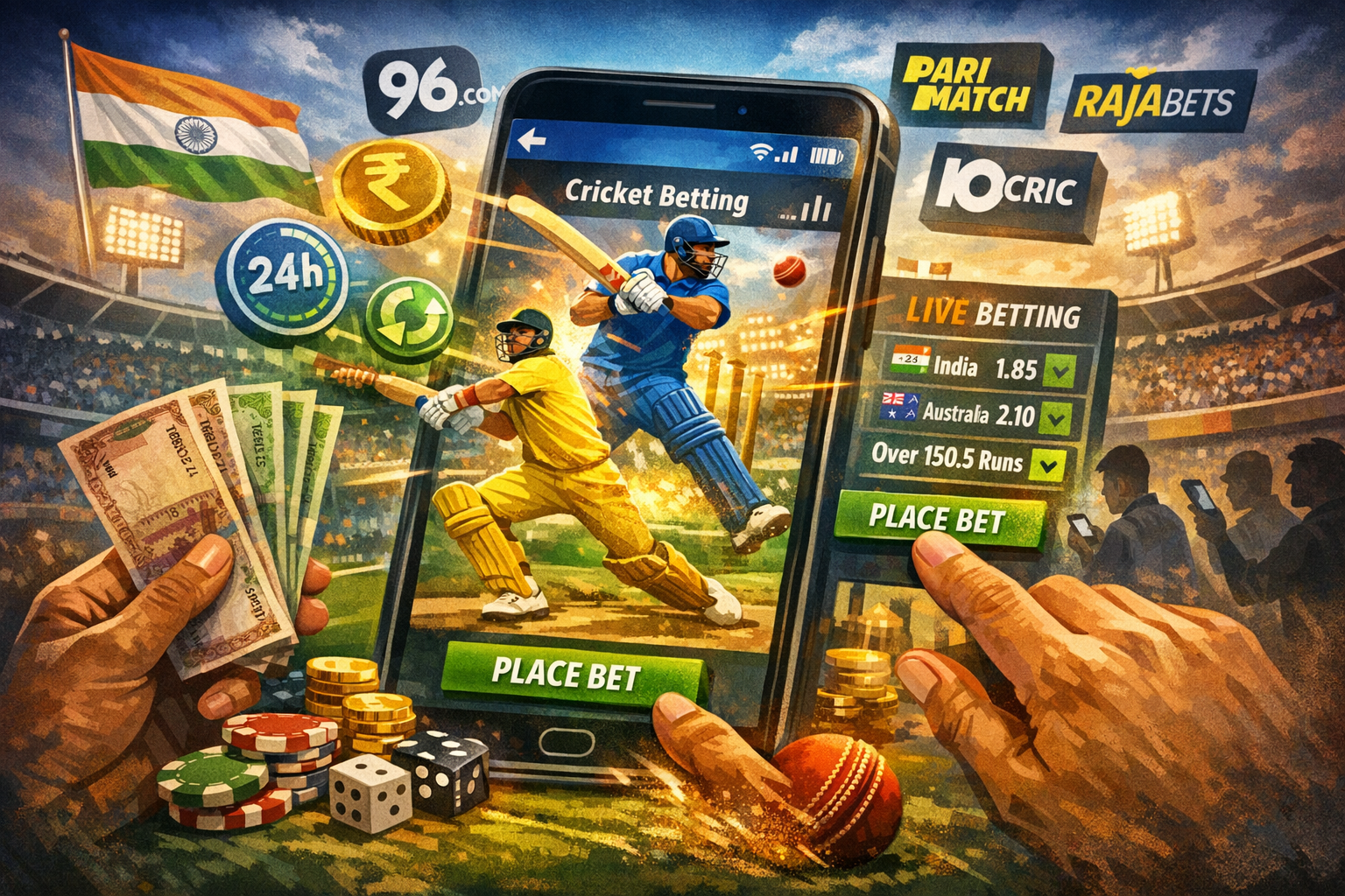 Cricket Betting Apps in India Reshape How Millions Wager on the Game